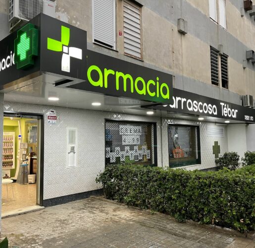 Marquesina Farmacia Carrascosa Tevar